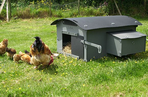 Chicken coop made from Stokbord